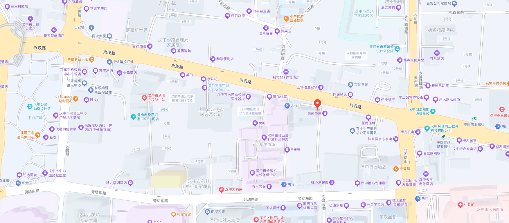 公司位置地图